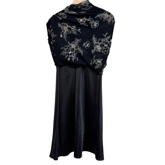 Jones Wear Black Cocktail Gown - Picture 4 of 6